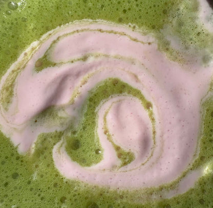 strawberry matcha